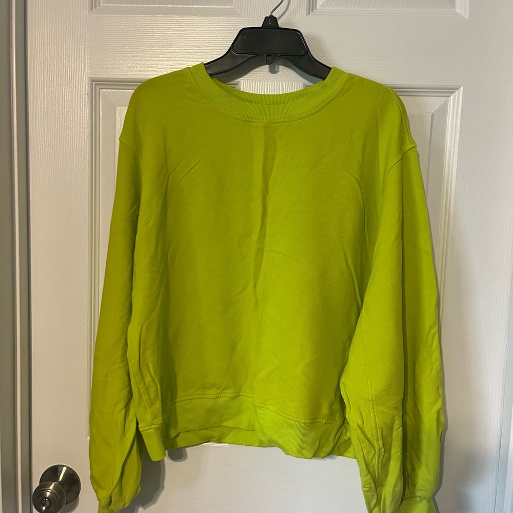 Bright Green Sweatshirt